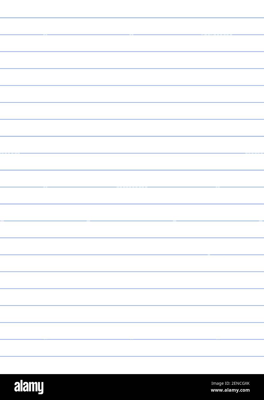 Lined Paper Transparent Background
