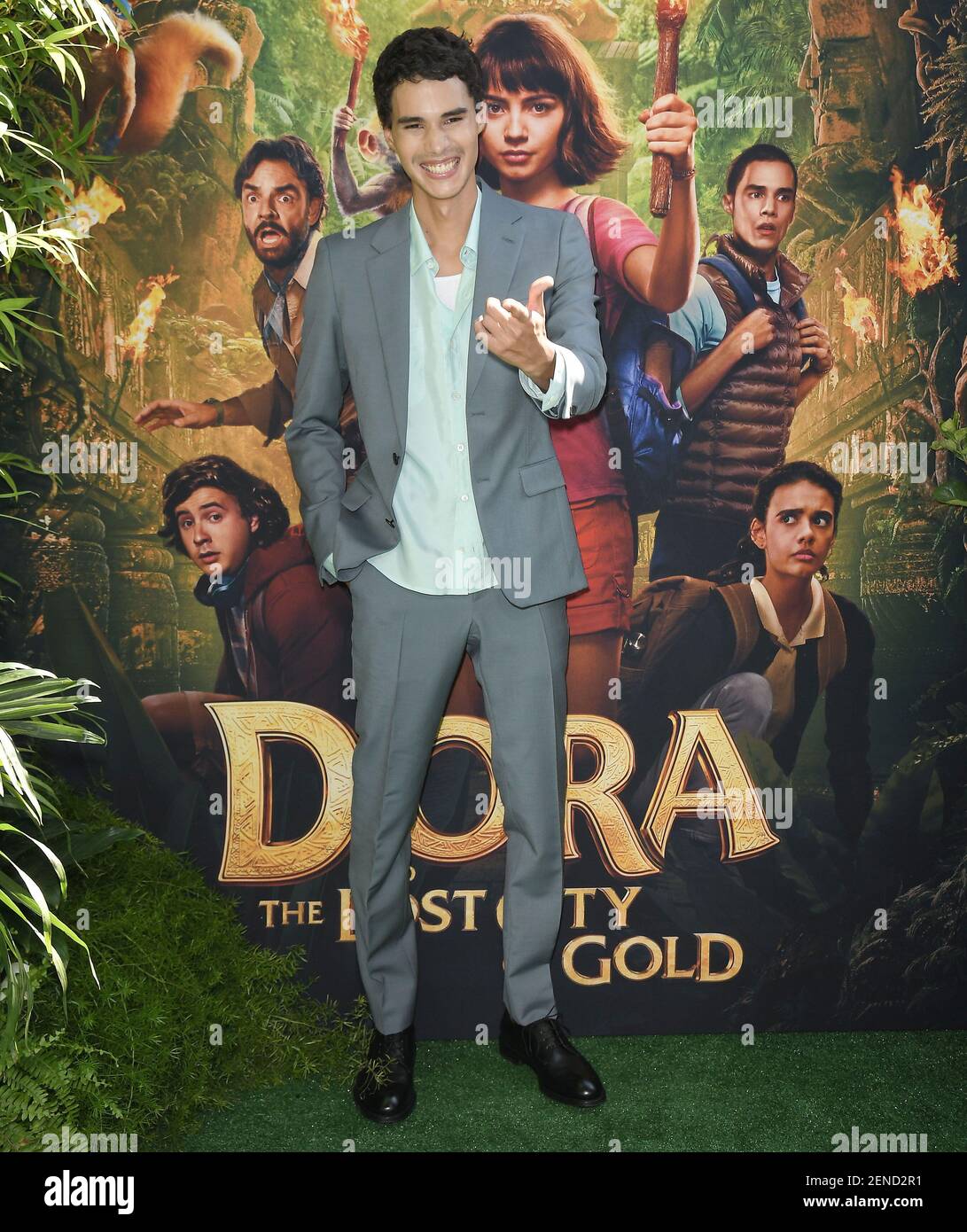 Jeff Wahlberg arrives at the Paramount Pictures' DORA AND THE LOST CITY ...