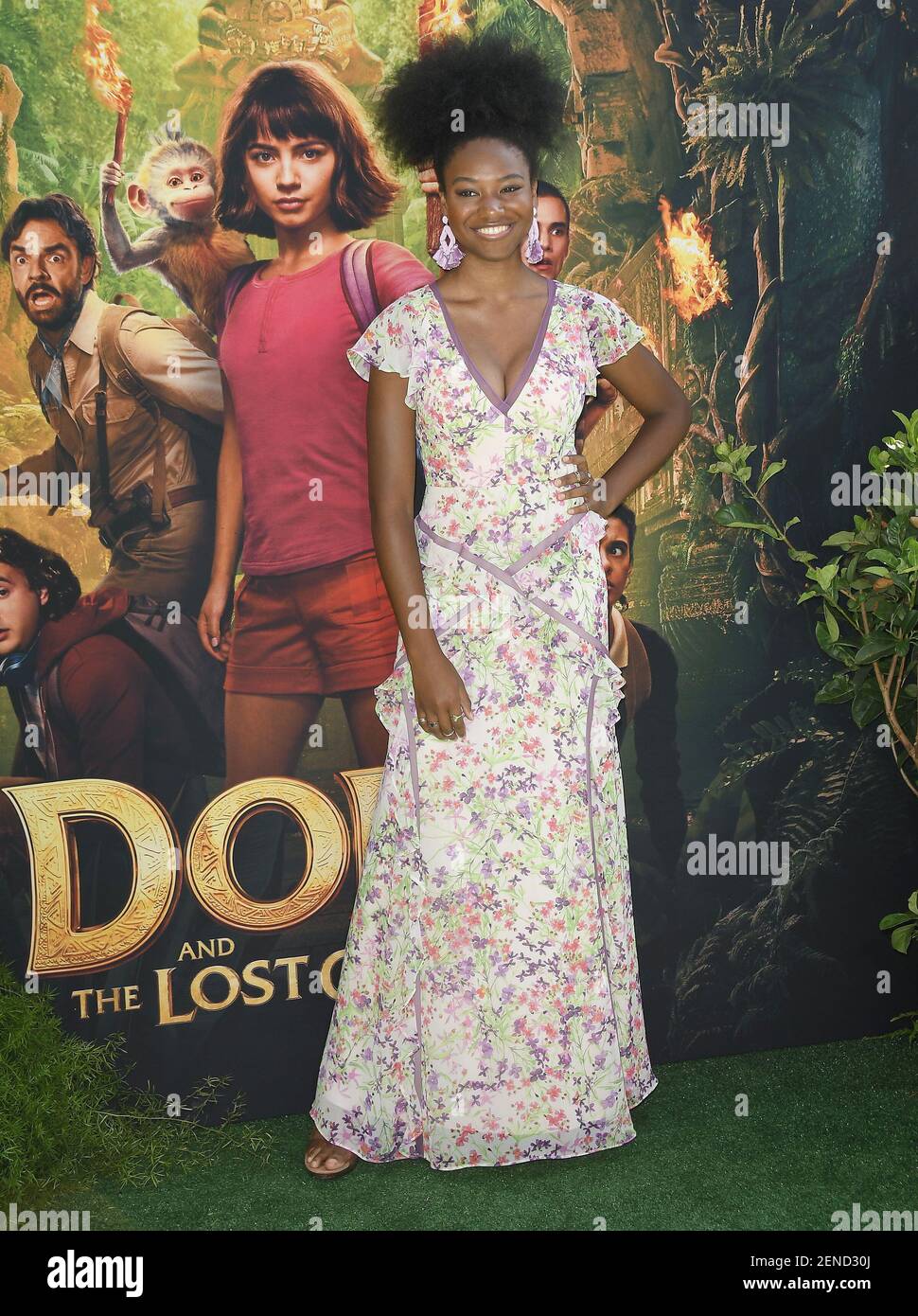 Reiya Downs arrives at the Paramount Pictures' DORA AND THE LOST CITY