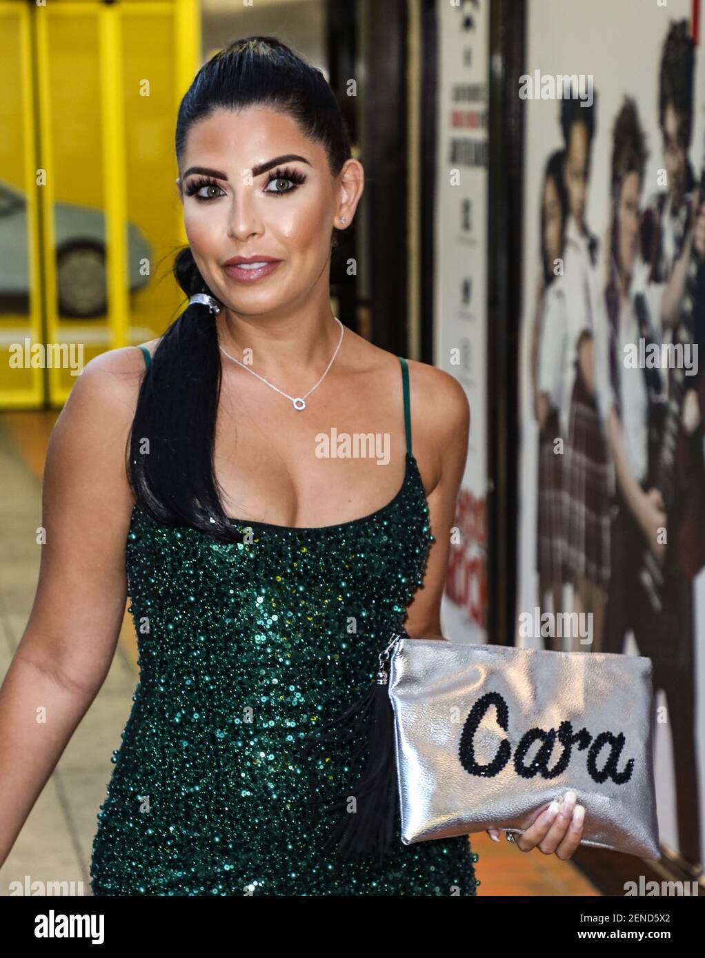 Cara de la Hoyde attending The Sun's Love Island Finale Party at the