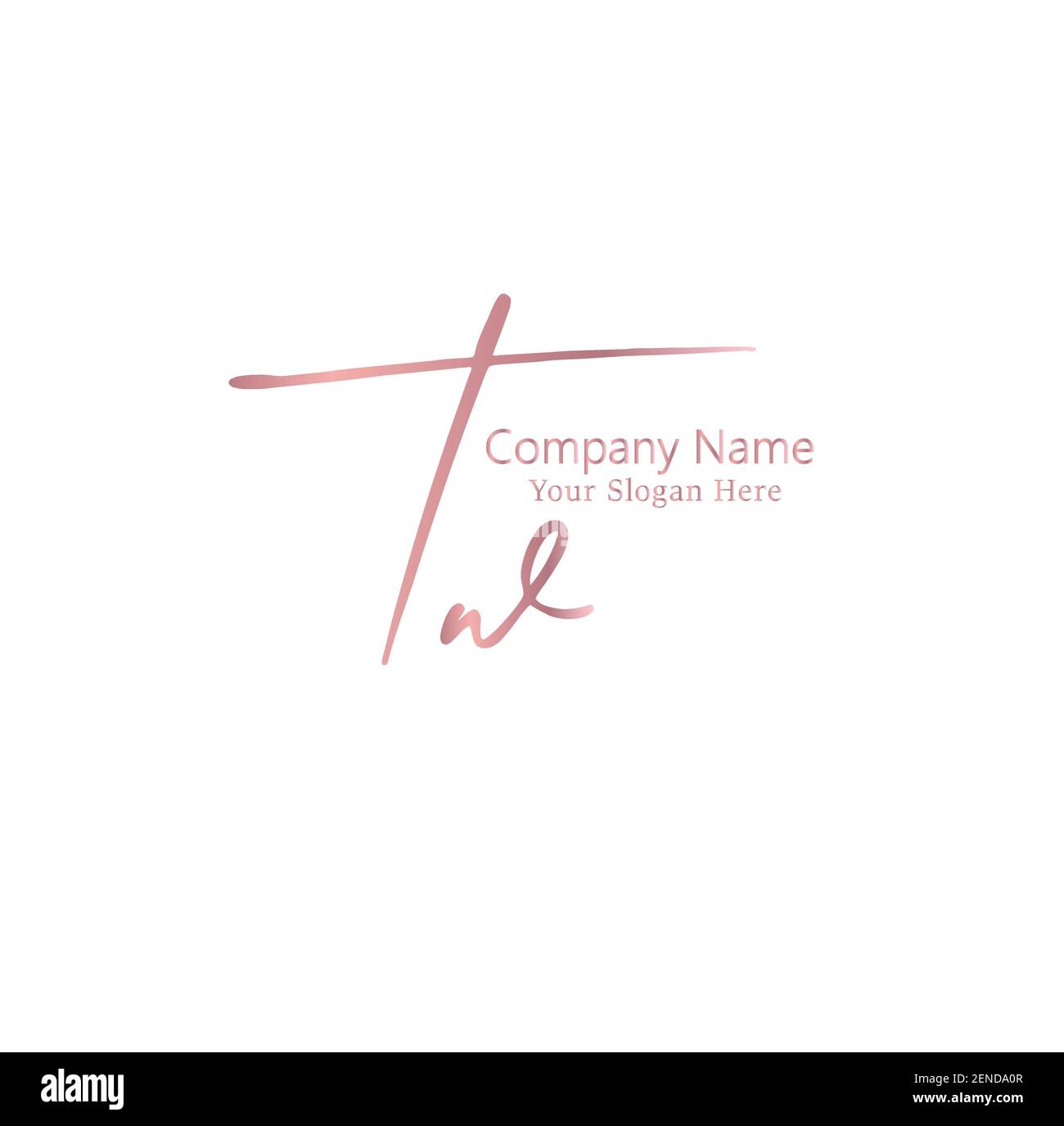 T W TW Initial letter handwriting and signature logo. Beauty vector initial logo .Fashion, boutique, floral and botanical Stock Vector