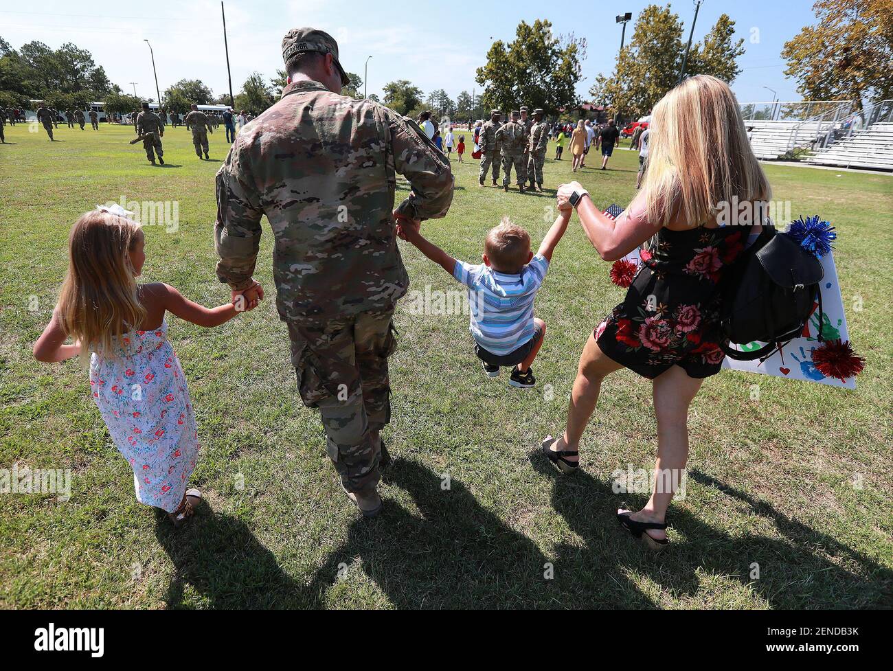 July 30, 2019 Fort Stewart Sergeant Sean O'Conner, his wife Hallie