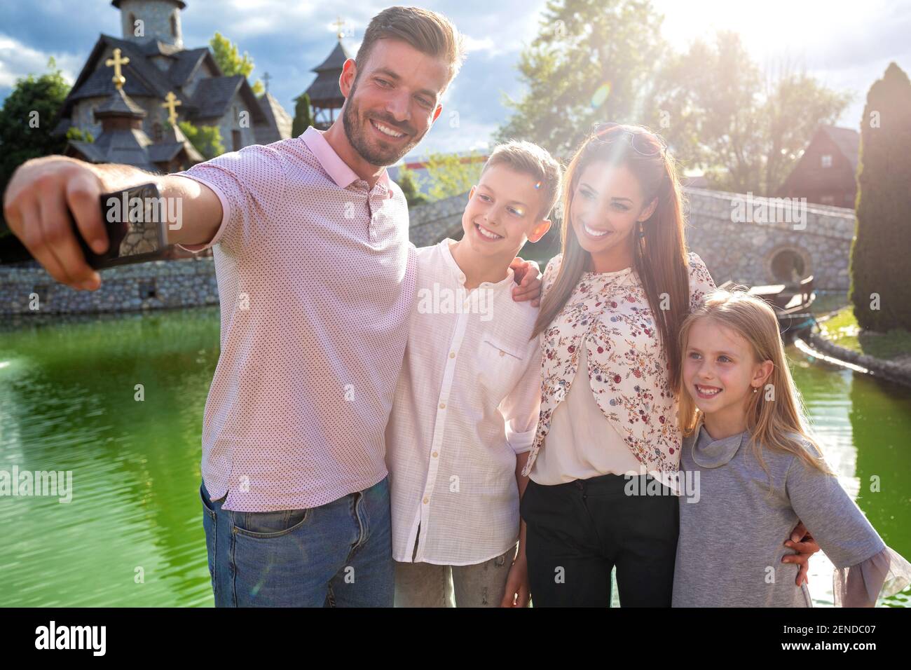 Family moments caught in pictures, keeping good memories safe Stock ...