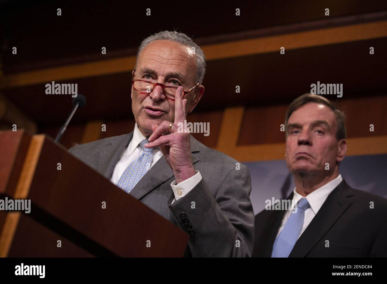 United States Senate Minority Leader Chuck Schumer (Democrat of New ...