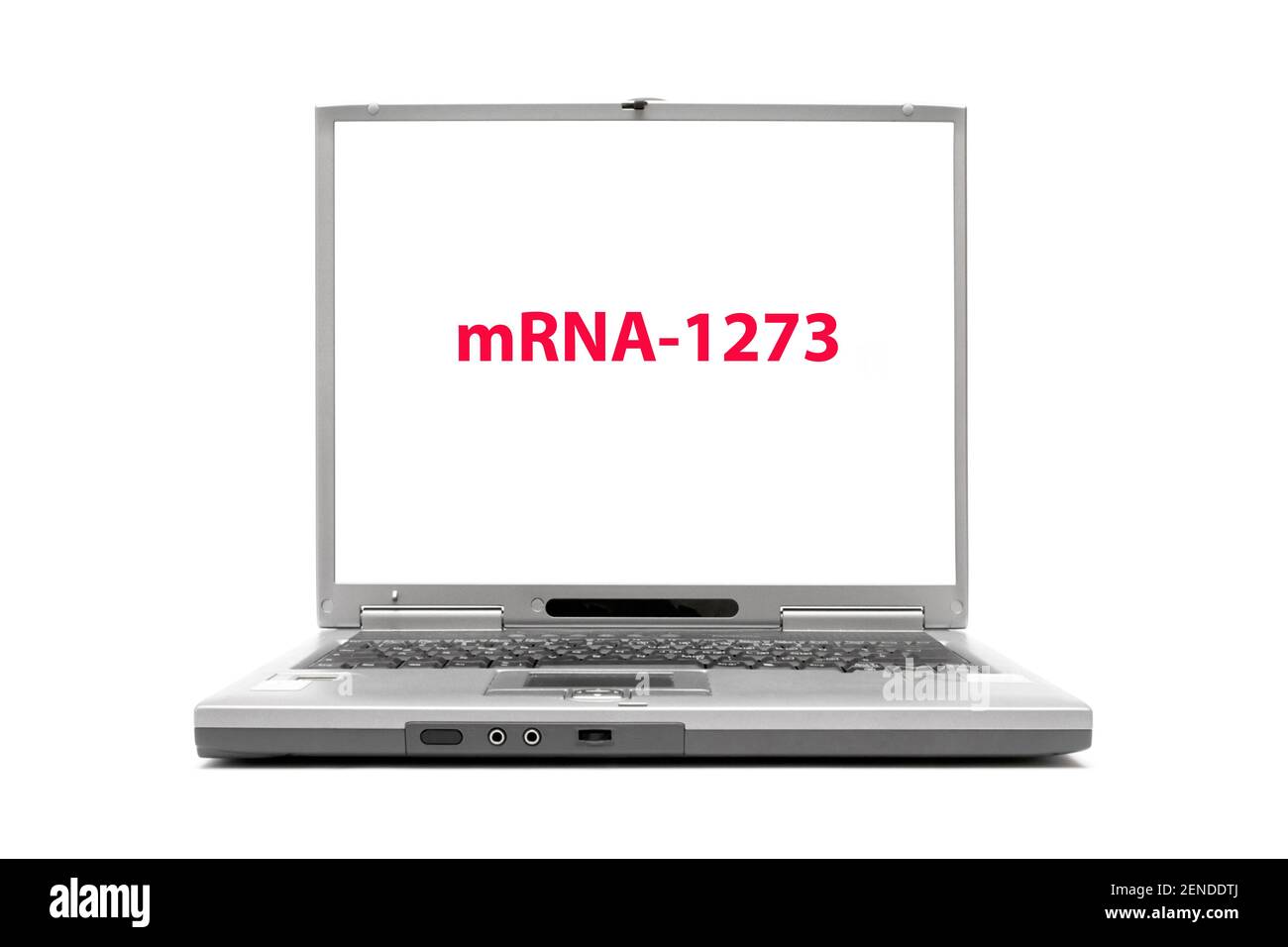 Laptop, Corona Impfstoff, Shutdown, Impfpflicht, Zulassung,  mRNA-1273, Impfzentrum, BNT162b2, Biontech, Pfizer, Stock Photo