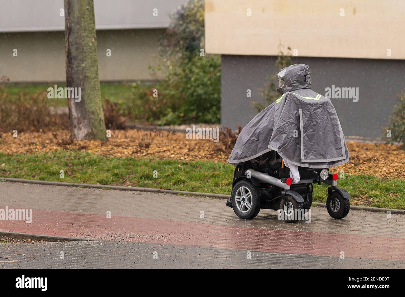 Wheelchair rain cover hi-res stock photography and images - Alamy
