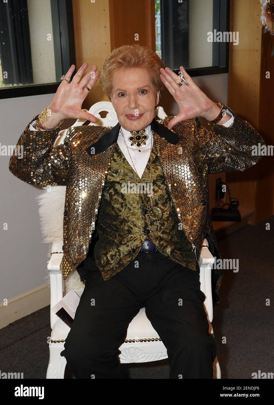 MIAMI, FL - AUG 1: Celebrity Astrologer Walter Mercado is seen at
