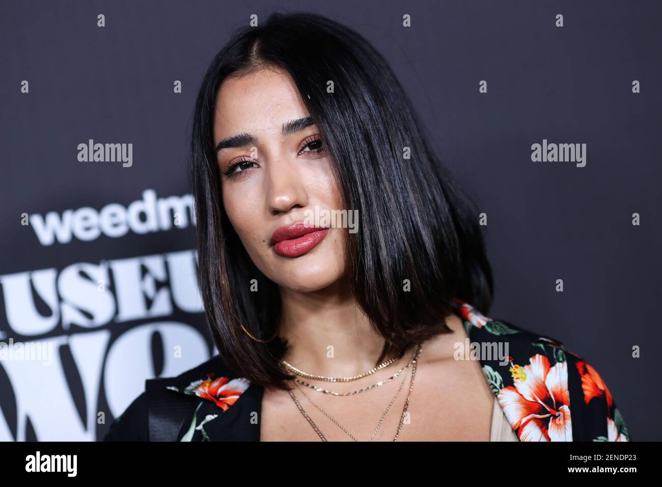 LOS ANGELES, CALIFORNIA, USA - AUGUST 01: Alicia Naomi arrives at the