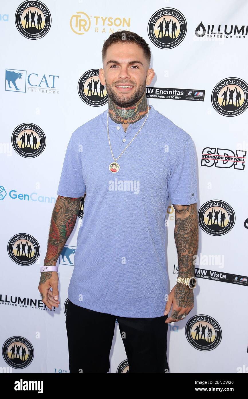 Cody Garbrandt attends the Mike Tyson Celebrity Golf Tournament In