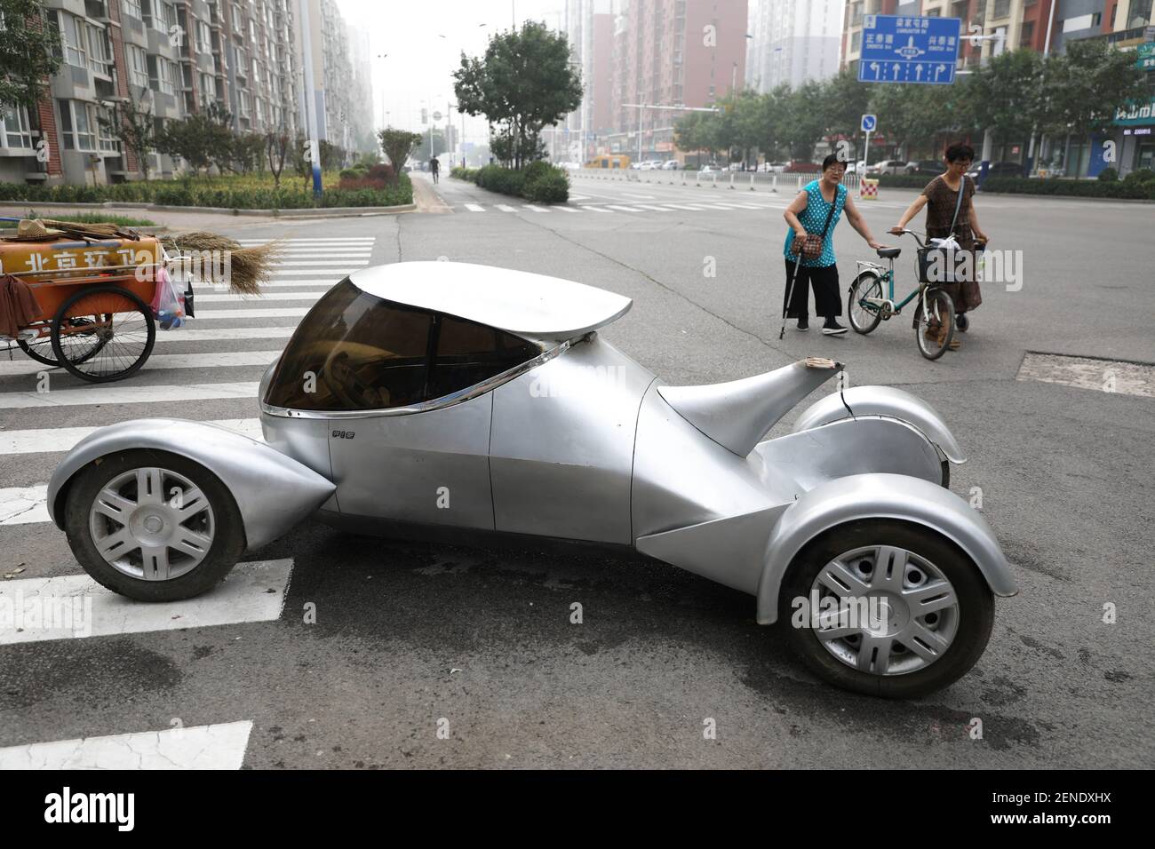 Homemade top electric vehicle