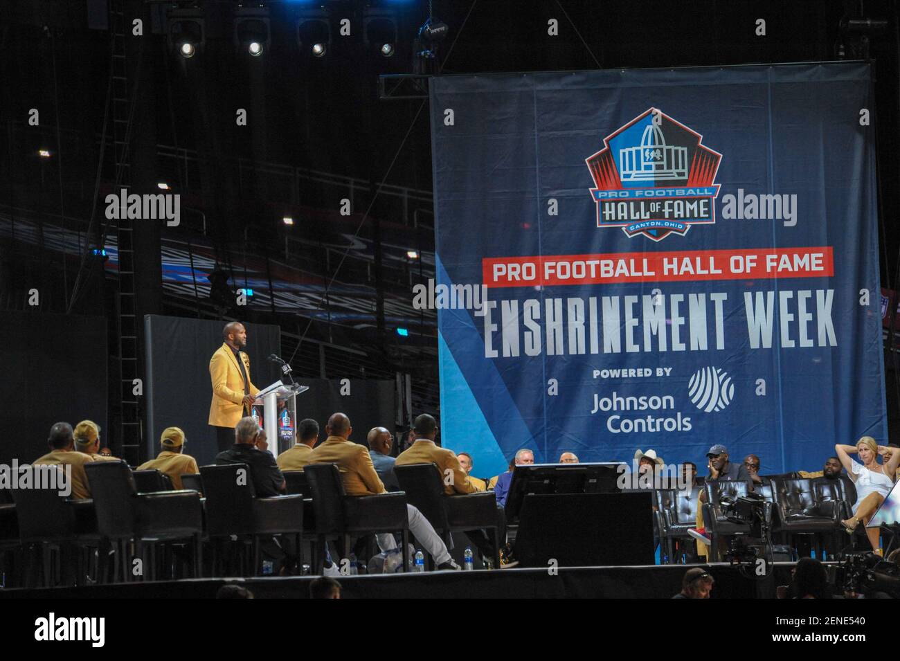 August 3rd, 2019: Champ Bailey during the Pro Football Hall of Fame ...