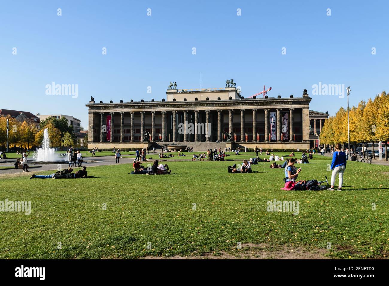 Altes Museum in Berlin Stock Photo