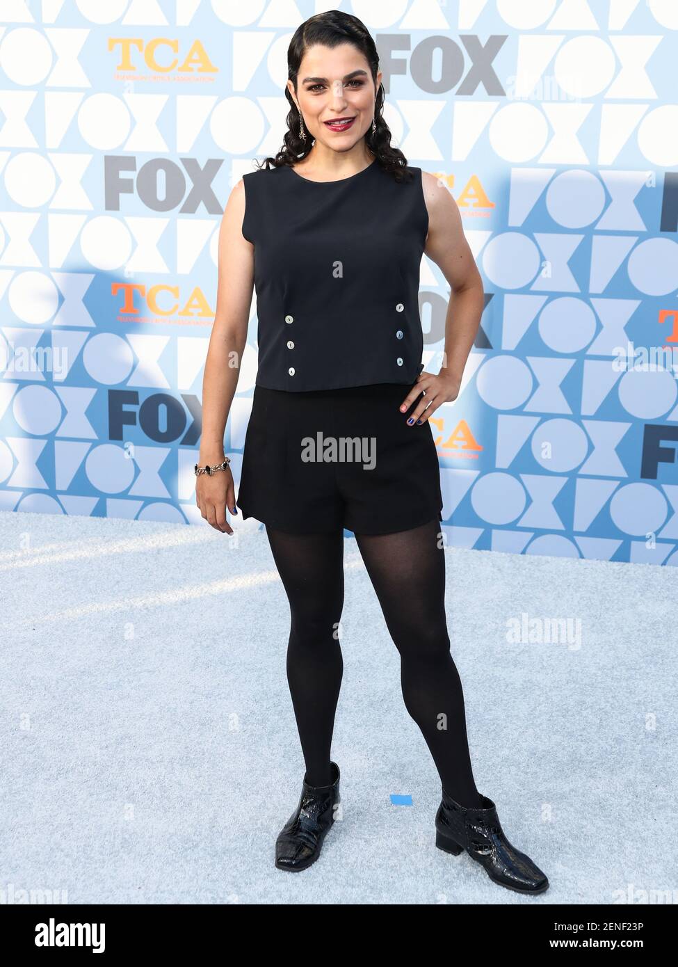 LOS ANGELES, CALIFORNIA, USA - AUGUST 07: Actress Eve Harlow arrives at