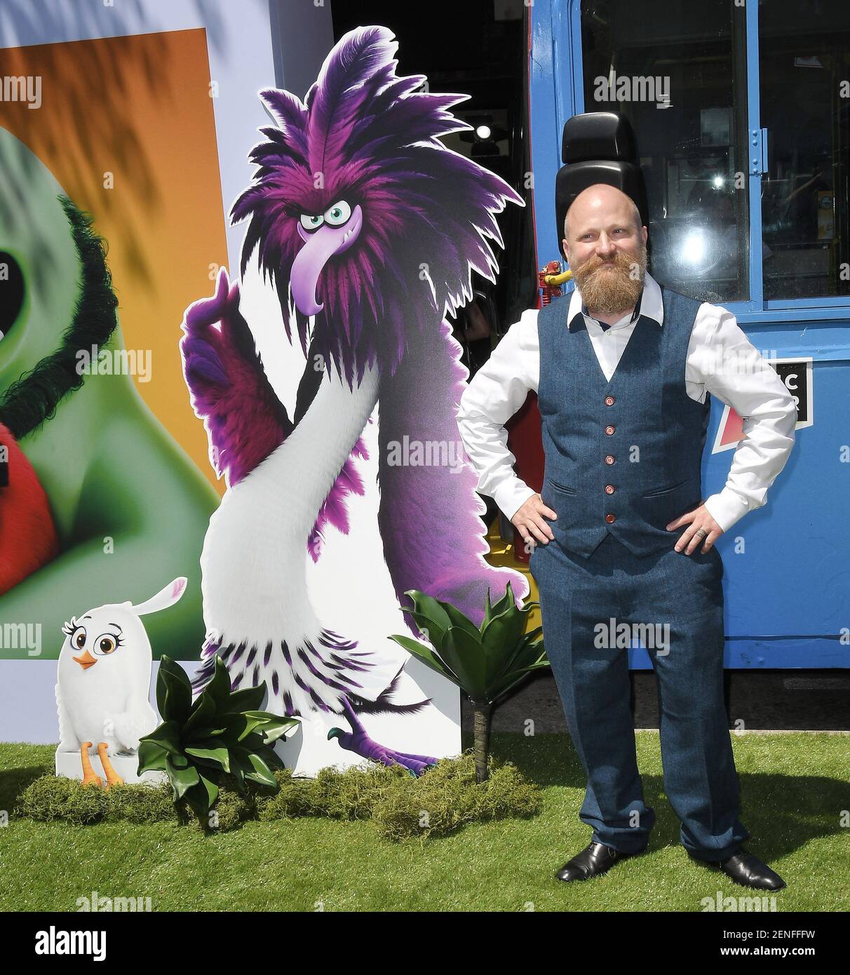 Thurop Van Orman arrives at THE ANGRY BIRDS MOVIE 2 Premiere held at