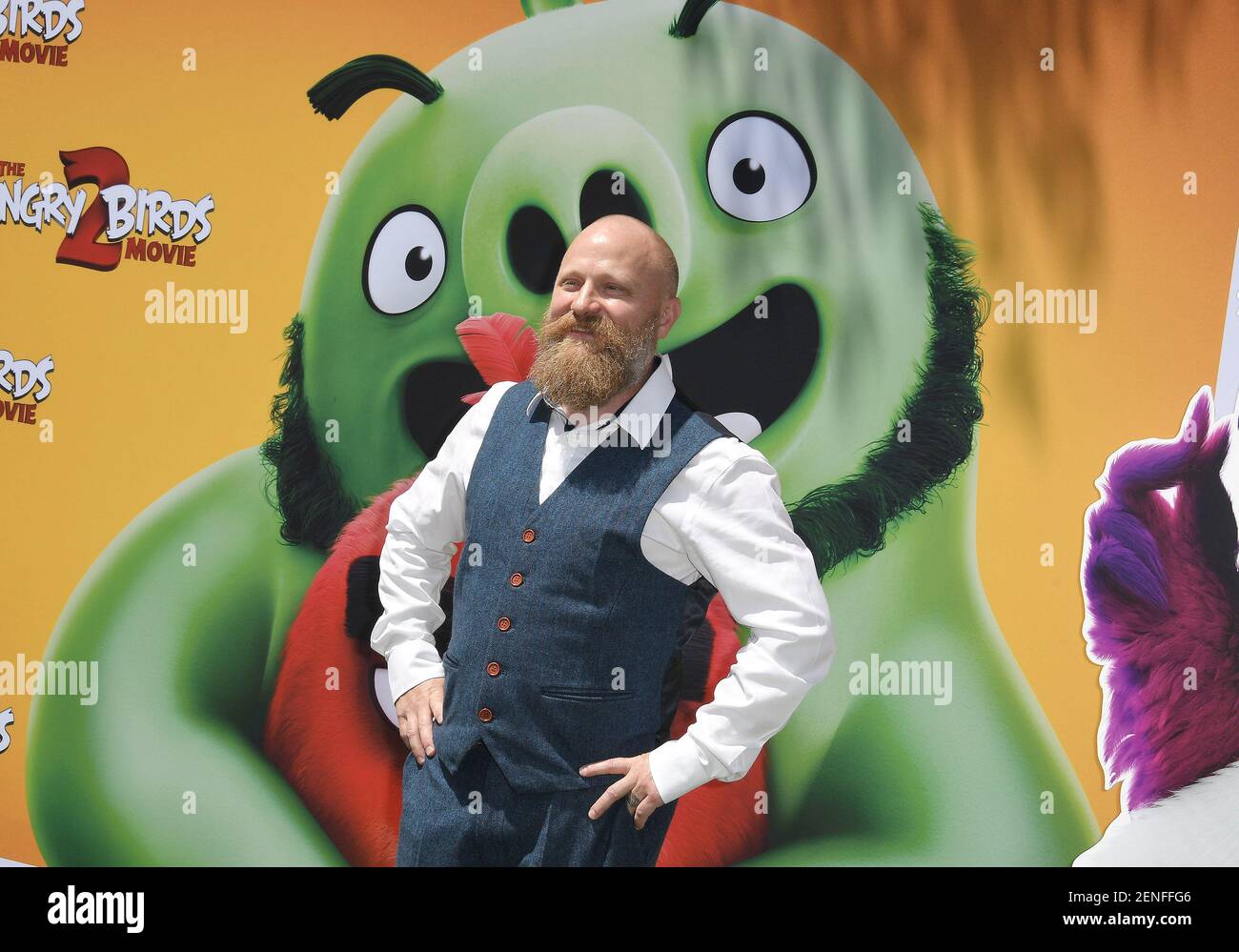 Thurop Van Orman arrives at THE ANGRY BIRDS MOVIE 2 Premiere held at