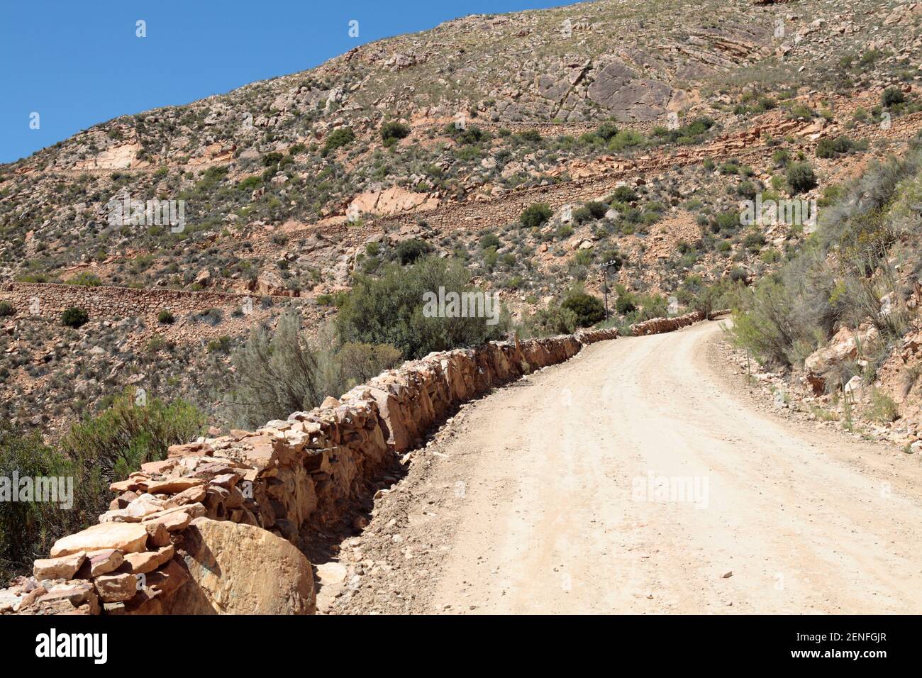 Swartberg Pass, Western Cape, South Africa Stock Photo