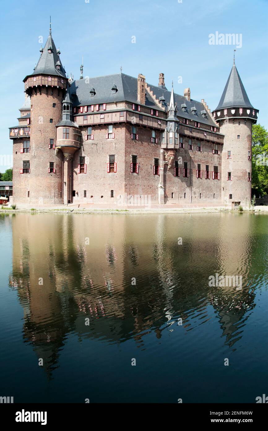 Castle De Haar, Utrecht, Netherlands Stock Photo