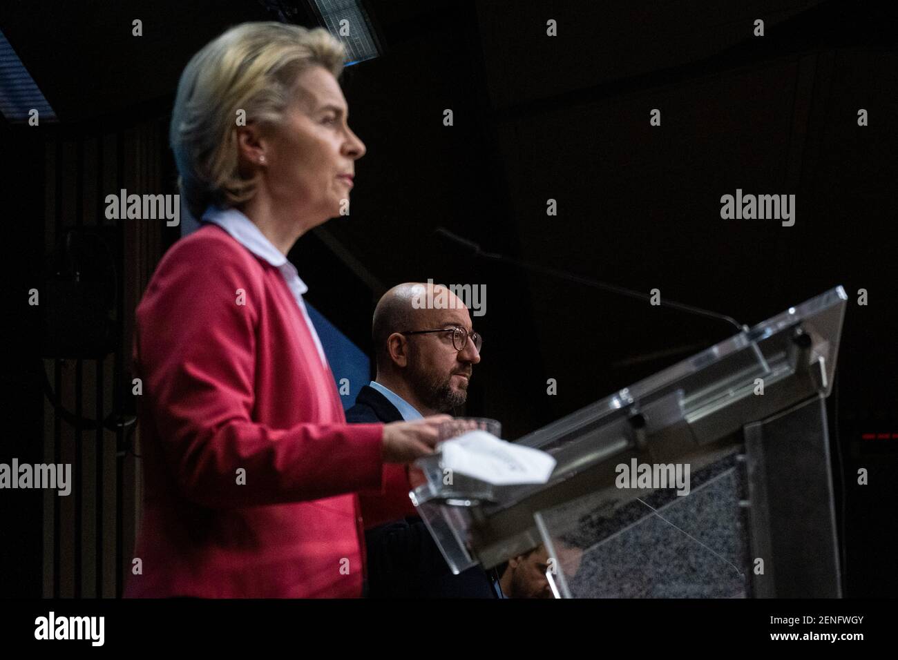 Press conference by the President of the European Commission Ursula von ...