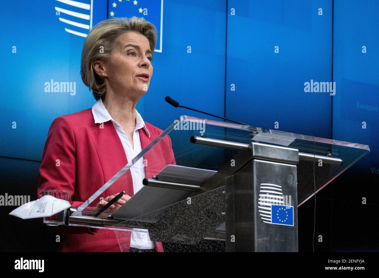 Press conference by the President of the European Commission Ursula von ...