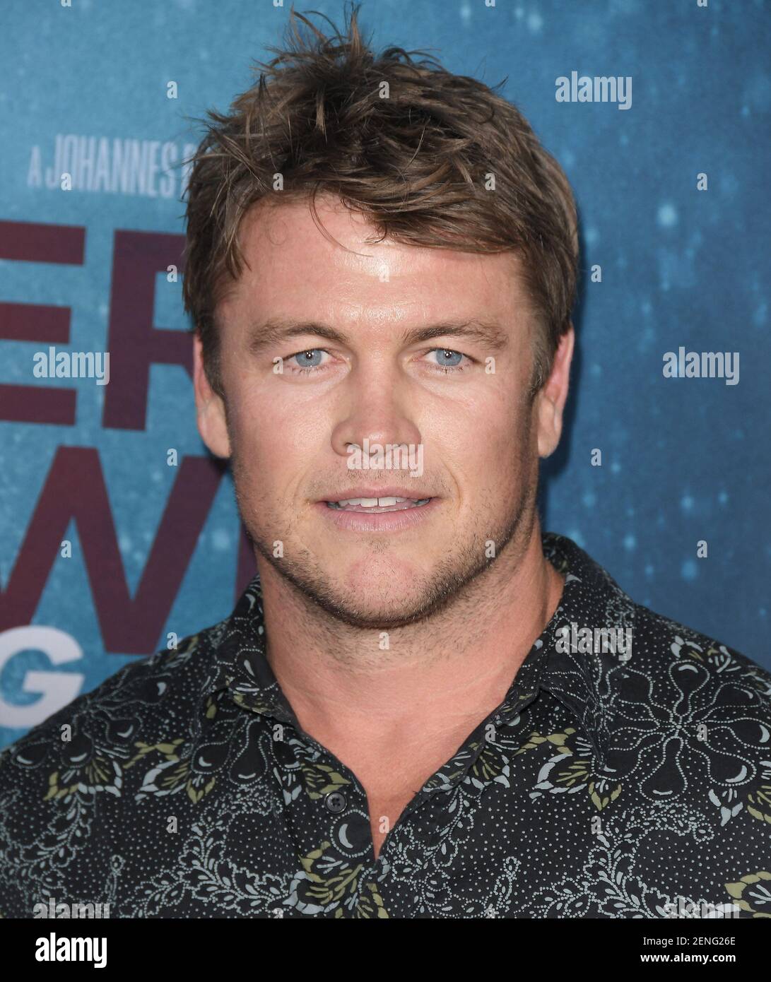 Luke Hemsworth arrives at the 47 METERS DOWN UNCAGED Premiere held at