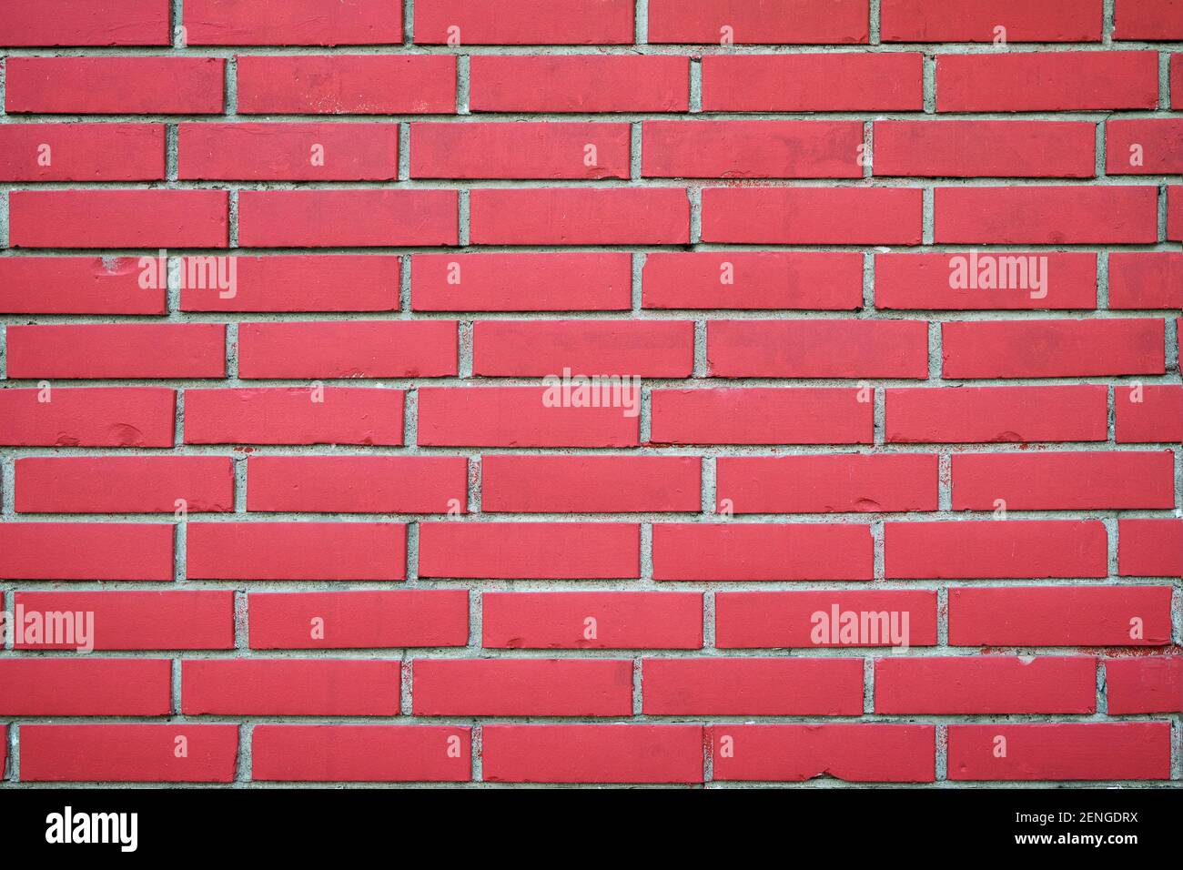 Painted Red Brick wall background. Square brick wall background. Pattern of red  brick wall background Stock Photo - Alamy