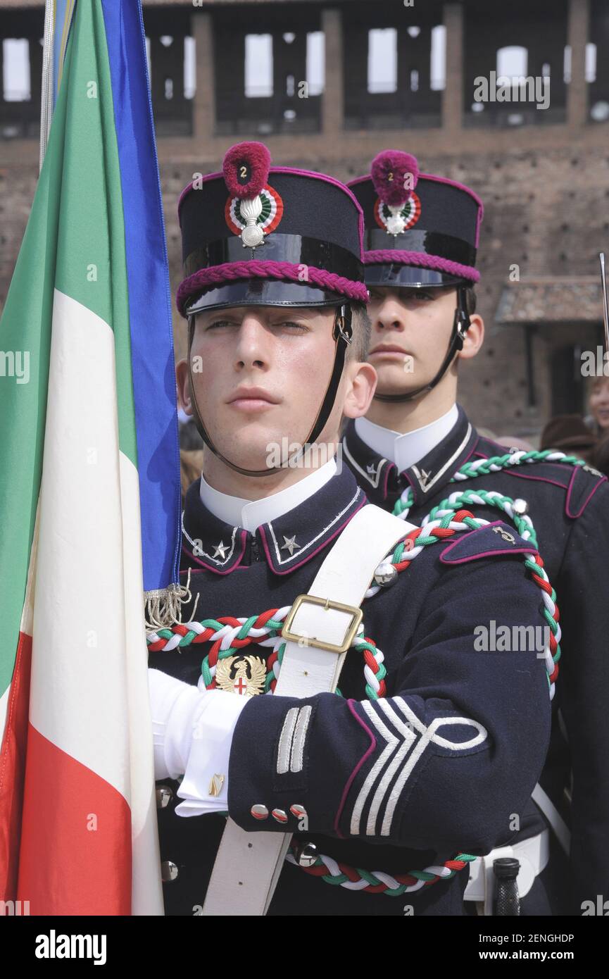 Milan (Italy), Italian Army, oath 