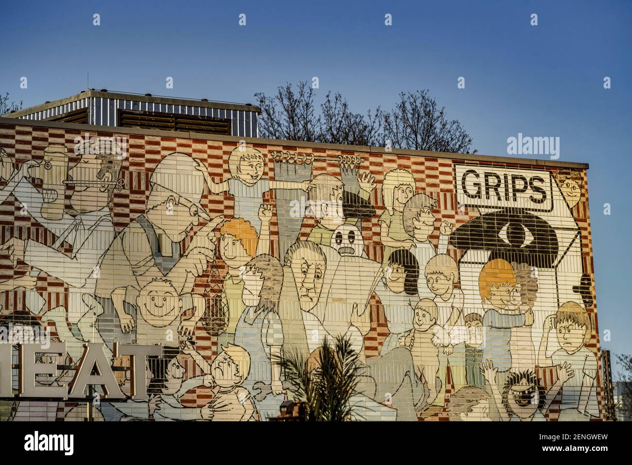 Grips Theater im Hansaviertel,  Berlin Tiergarten, Berlin, Deutschland, Europa Stock Photo