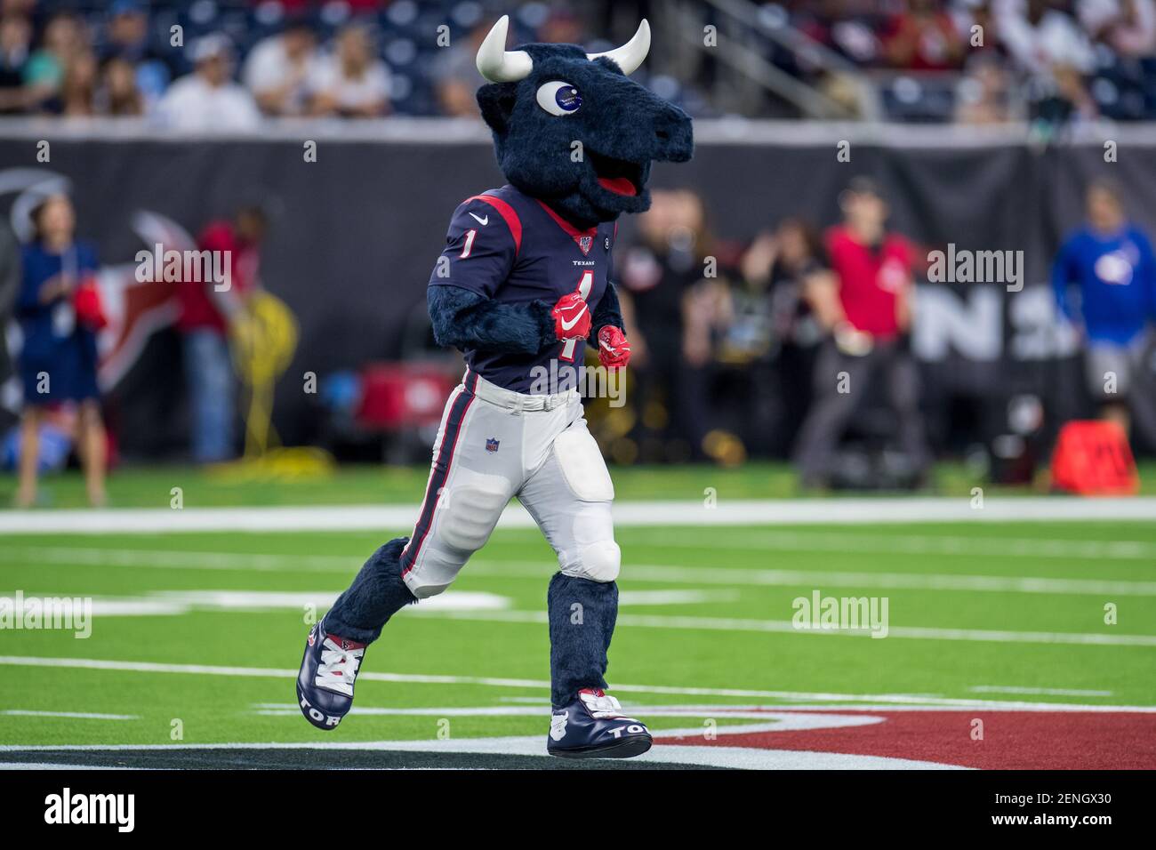 Houston Texans punter Trevor Daniel (8) punts to the Dallas Cowboys in the  first half of a preseason NFL football game in Arlington, Texas, Saturday,  Aug. 24, 2019. (AP Photo/Michael Ainsworth Stock
