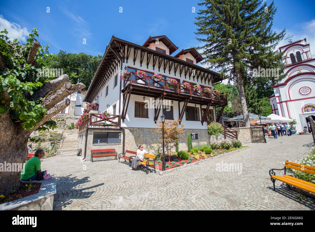 The Tuman Monastery, 14thcentury Serbian Orthodox monastery, eastern