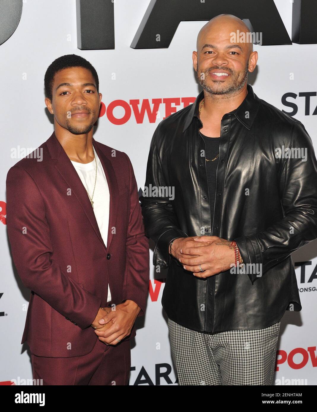 LR Actor Steven Norfleet and director Anthony Hemingway attend the