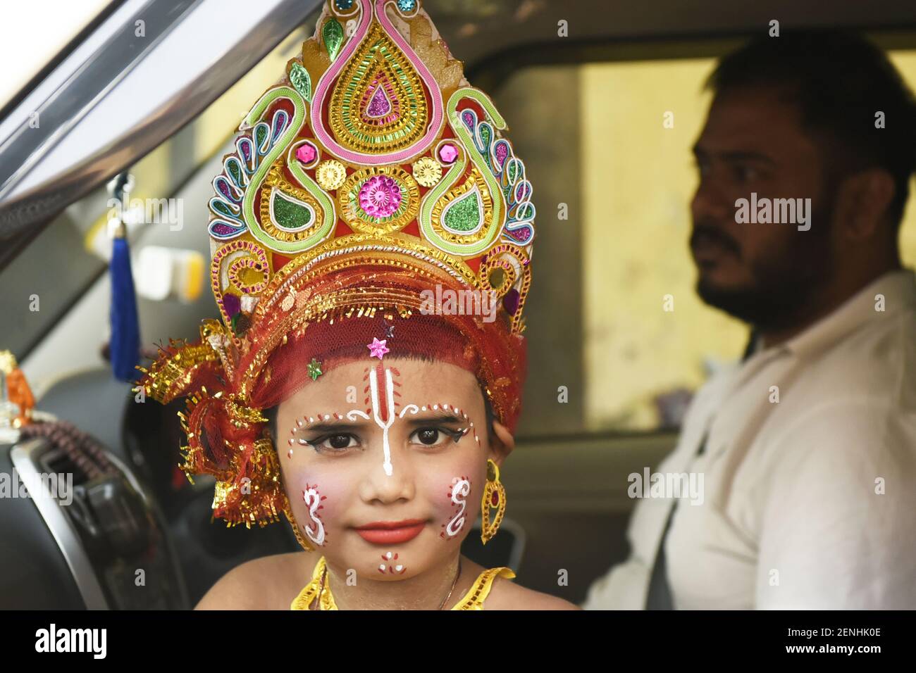 Krishna Costume Ideas for Kids | Baby photoshoot girl, Fancy dress for kids,  Kids photoshoot