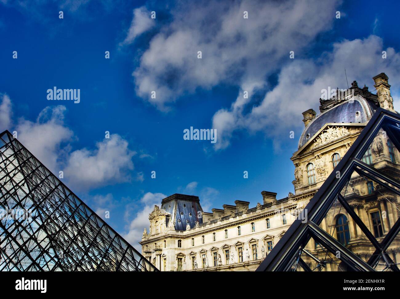 The Louvre Stock Photo