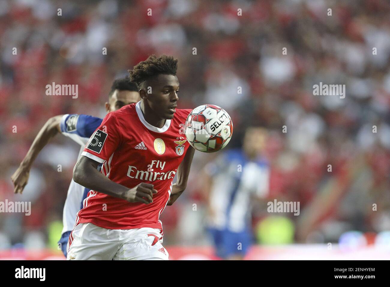 Nuno Tavares Of Sl Benfica Seen In Action During The League Nos 2019 20 Football Match Between Sl Benfica And Fc Porto In Lisbon Final Score Sl Benfica 0 2 Fc Porto Photo By