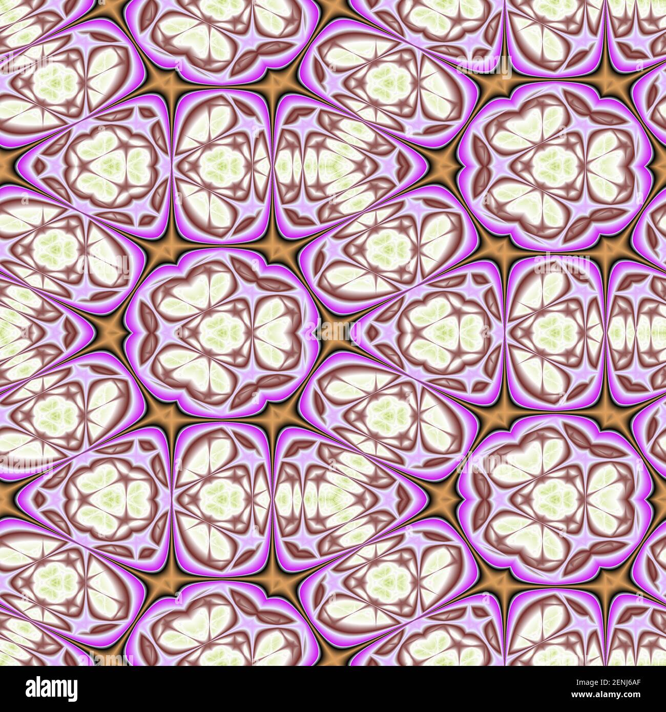 Fractal Tile Pattern Computer generated seamless color fractal pattern background tile for ...