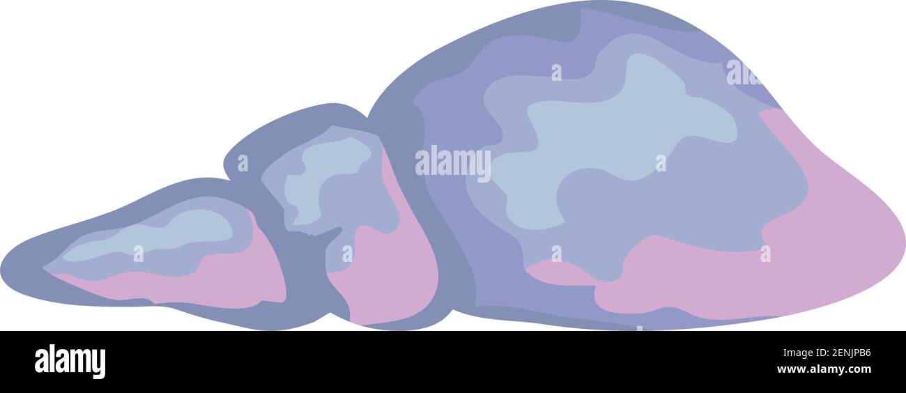 Purple sea shell Stock Vector Images - Alamy