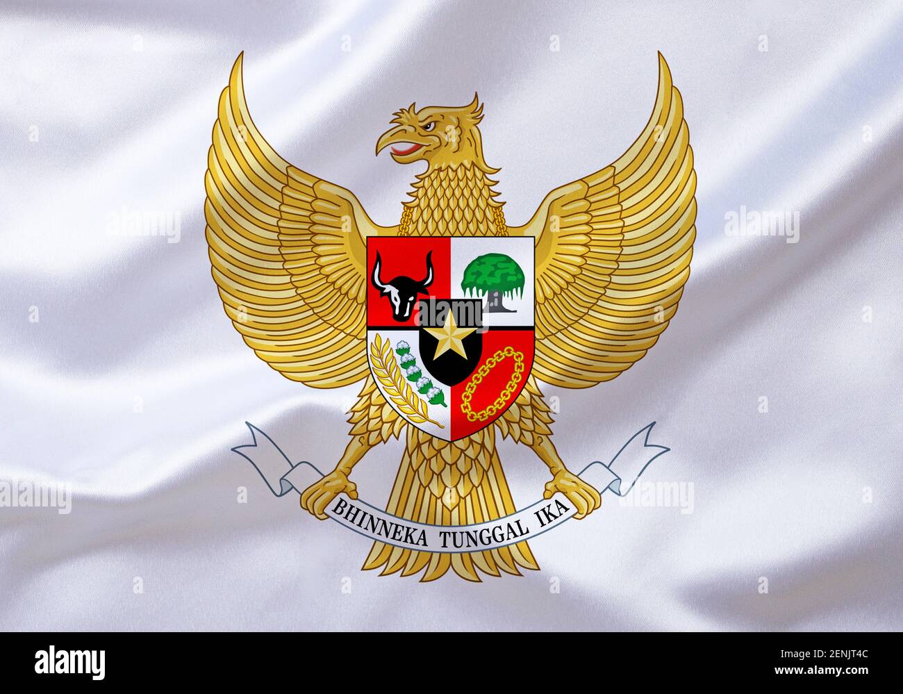 Das Wappen von Indonesien, Asien, Stock Photo