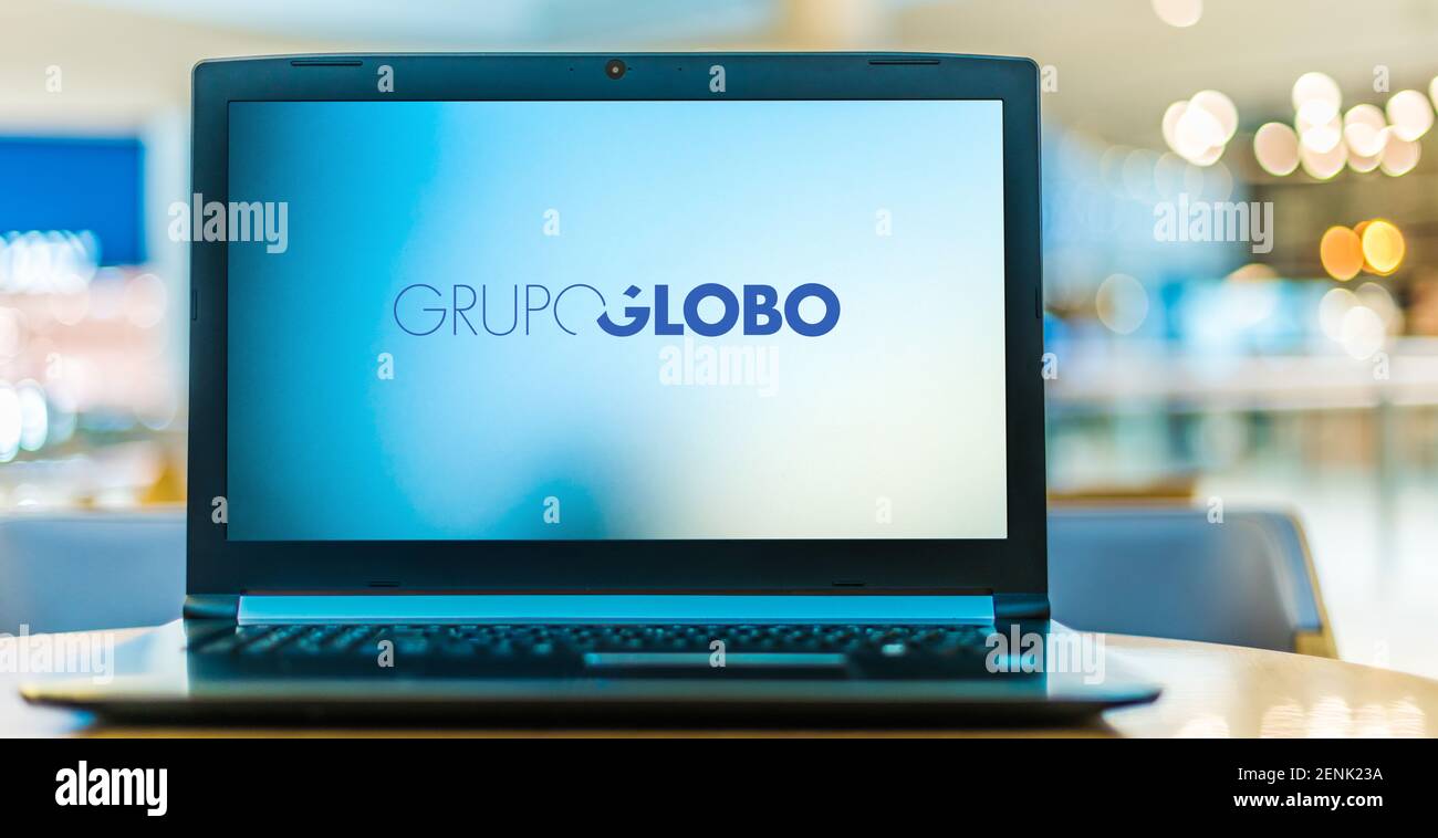 POZNAN, POL - JAN 6, 2021: Laptop computer displaying logo of Globo, the  largest mass media group of Latin America, founded in Rio de Janeiro, Brazil  Stock Photo - Alamy