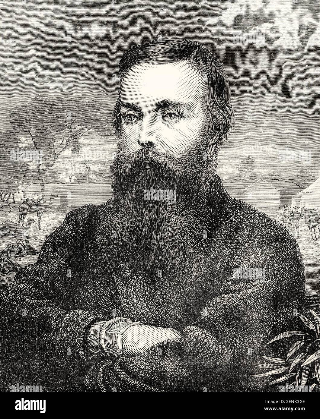 Robert O'Hara Burke, 18201861, Irish explorer Stock Photo Alamy