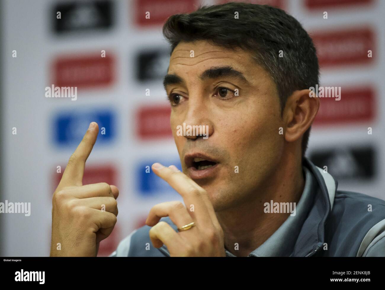 Seixal, 08/31/2019 Bruno Lage, SL Benfica coach during the prematch