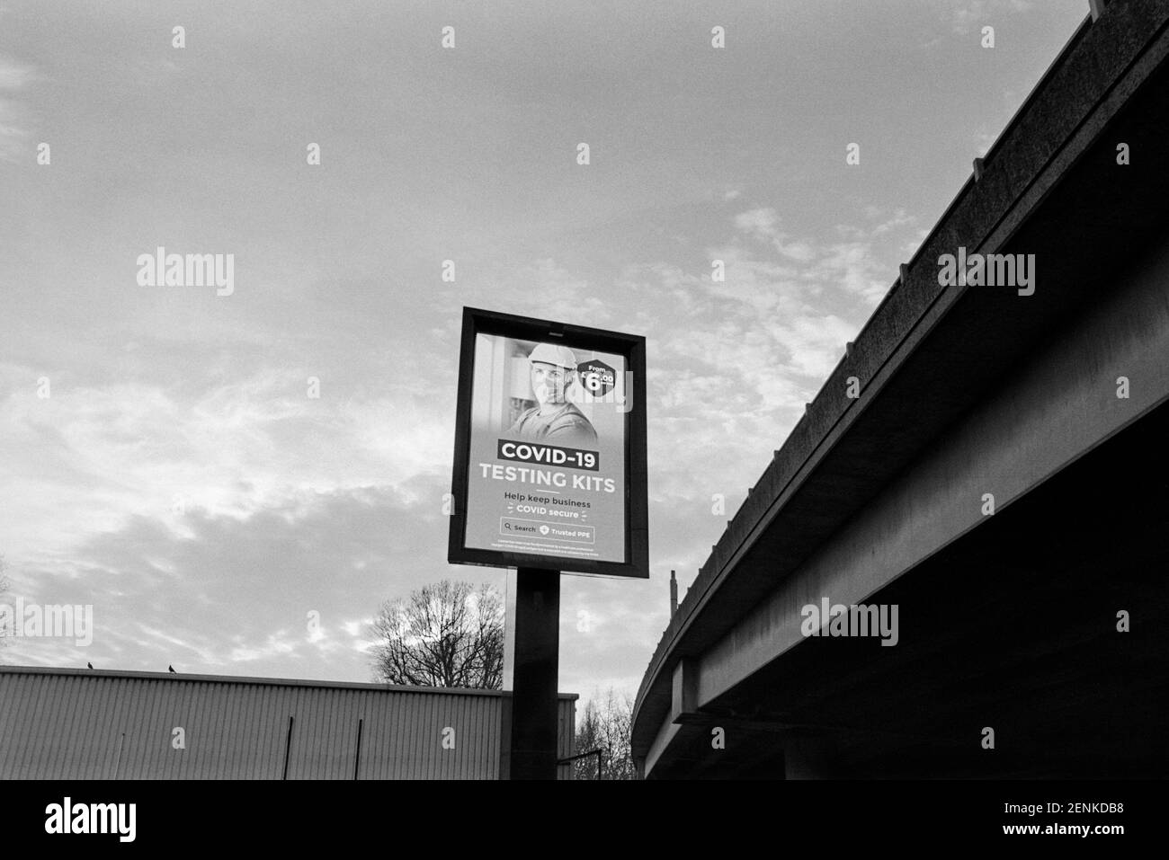 London borough hackney road sign hi-res stock photography