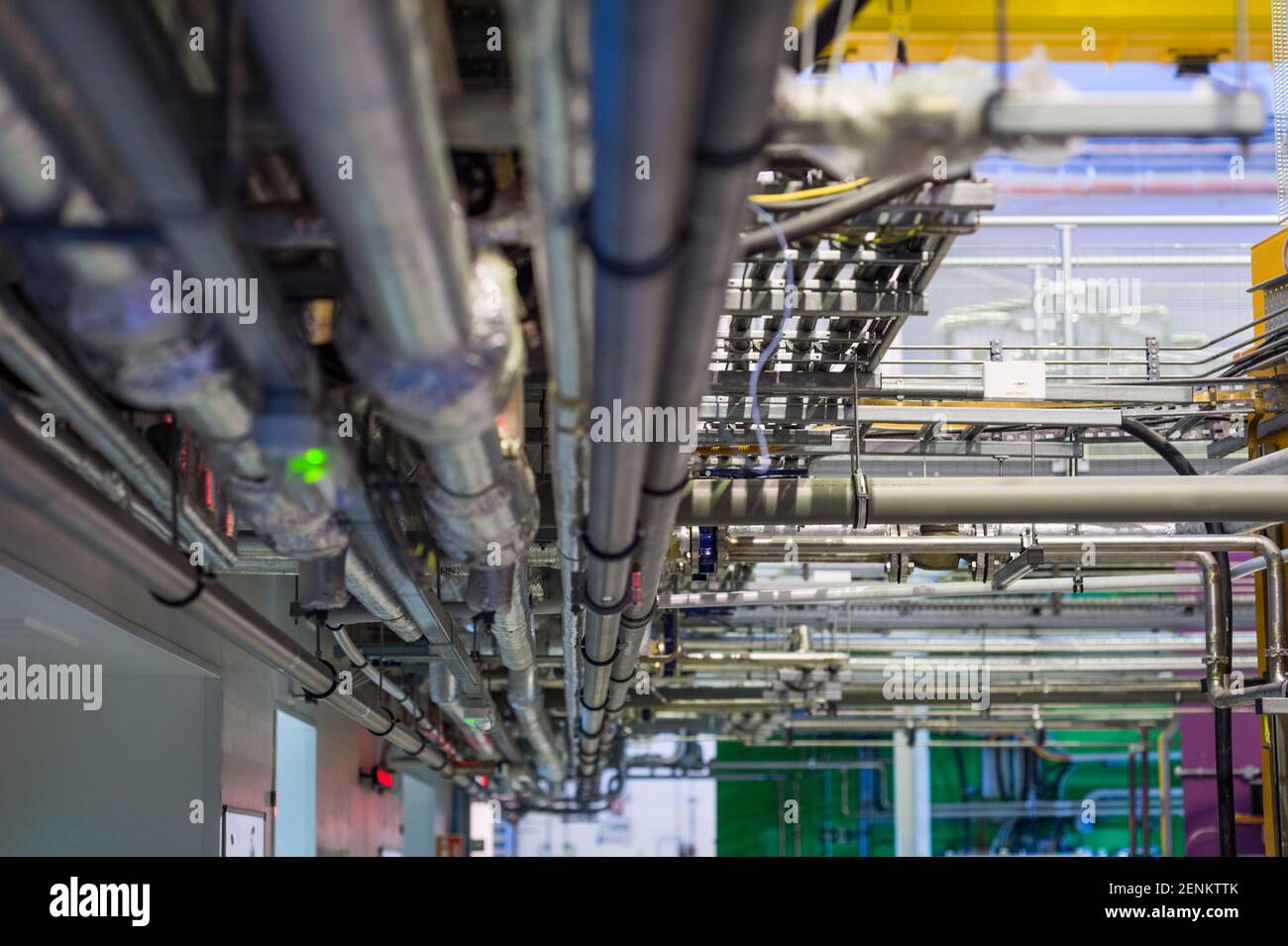 The  ISIS Neutron and Muon Source at the Rutherford Appleton Laboratory, Harwell, Oxfordshire, UK. Stock Photo
