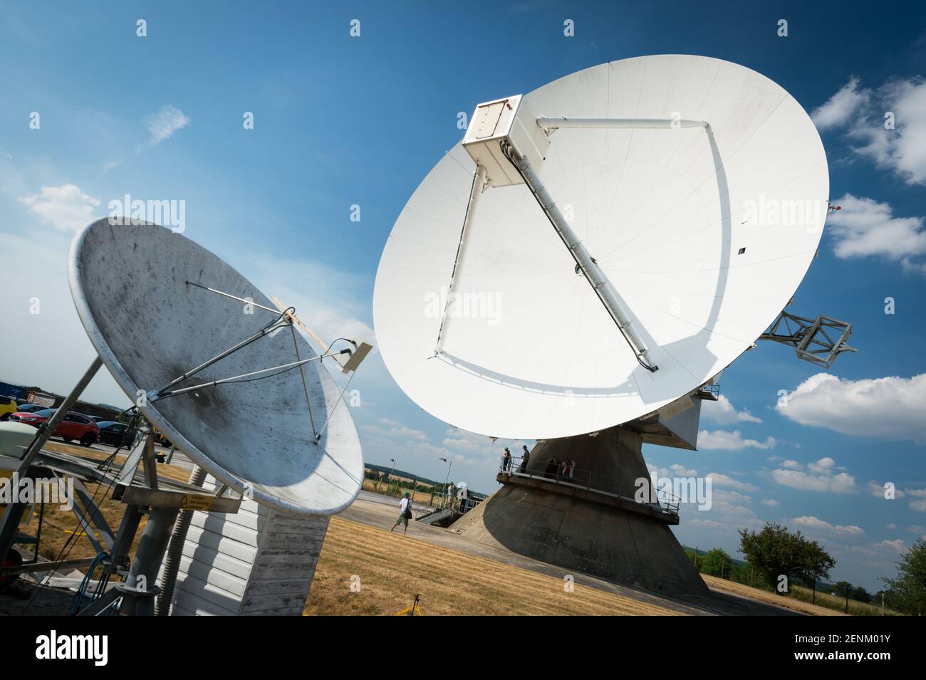 The 25m Chilbolton Advanced Meteorological Radar (CAMRa) antenna, the