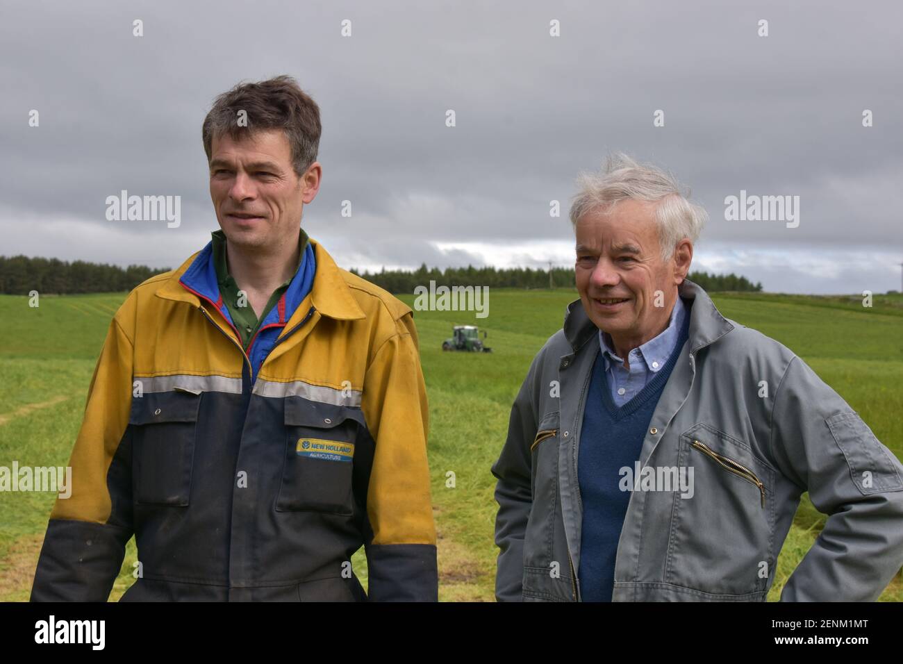 Scottish Farmer Stock Photo