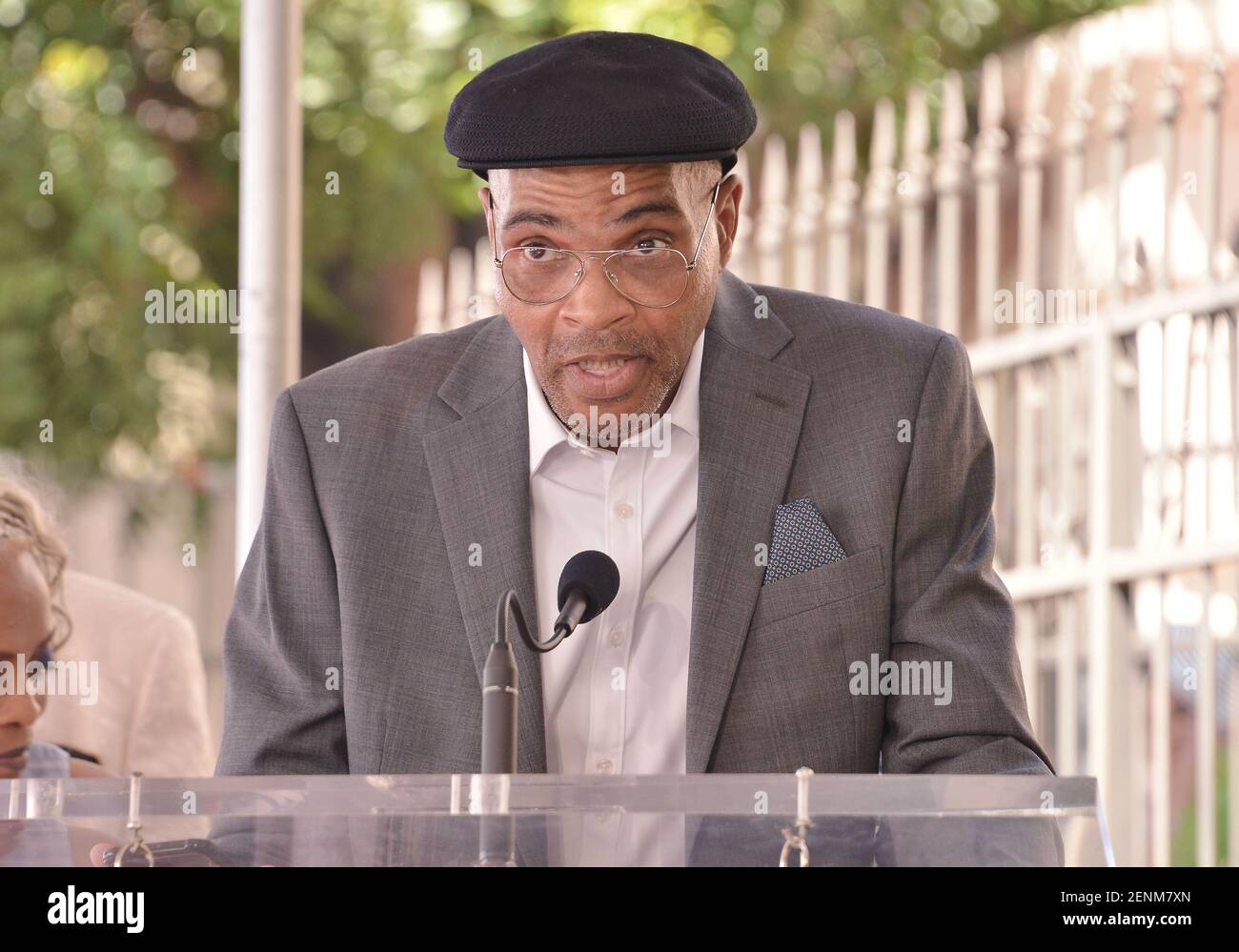 Jackie Wilson's Son John Wilson speaking at the Jackie Wilson