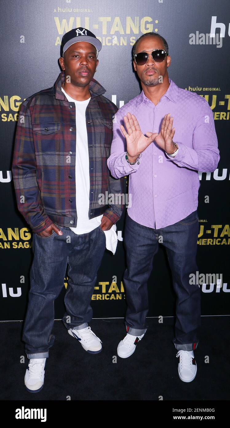 Oliver "Power" Grant and Mitchell "Divine" Diggs attends Hulu's "Wu