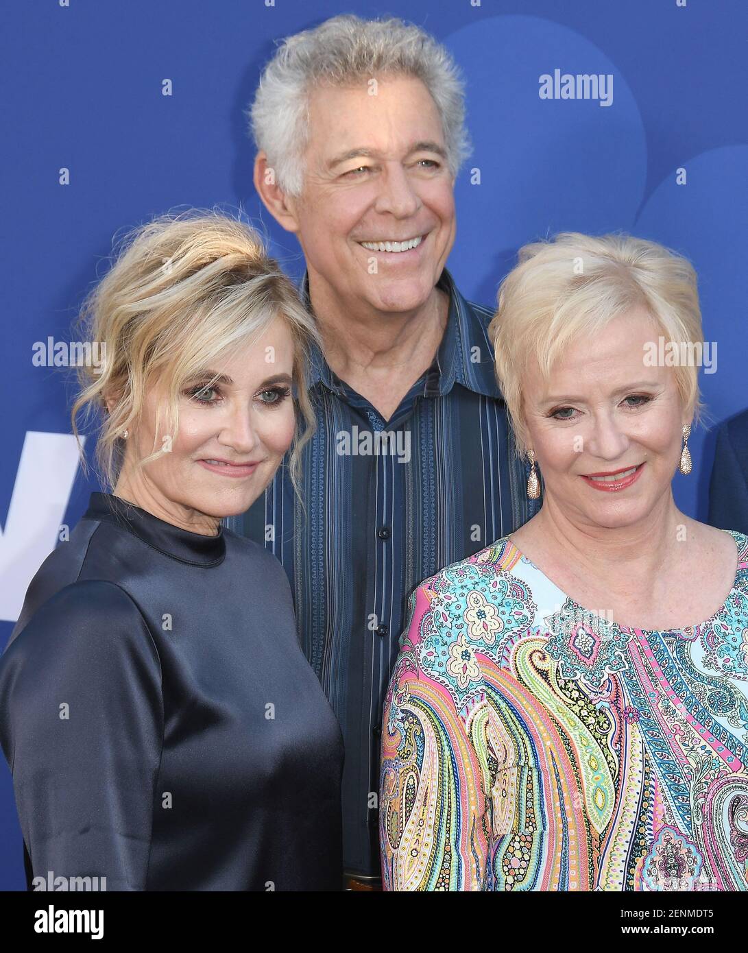 L-R) Maureen McCormick, Barry Williams and Eve Plumb at HGTV's A VERY BRADY  RENOVATION Los Angeles Premiere held at The Garland Hotel in North  Hollywood, CA on Thursday, September 5, 2019. (Photo