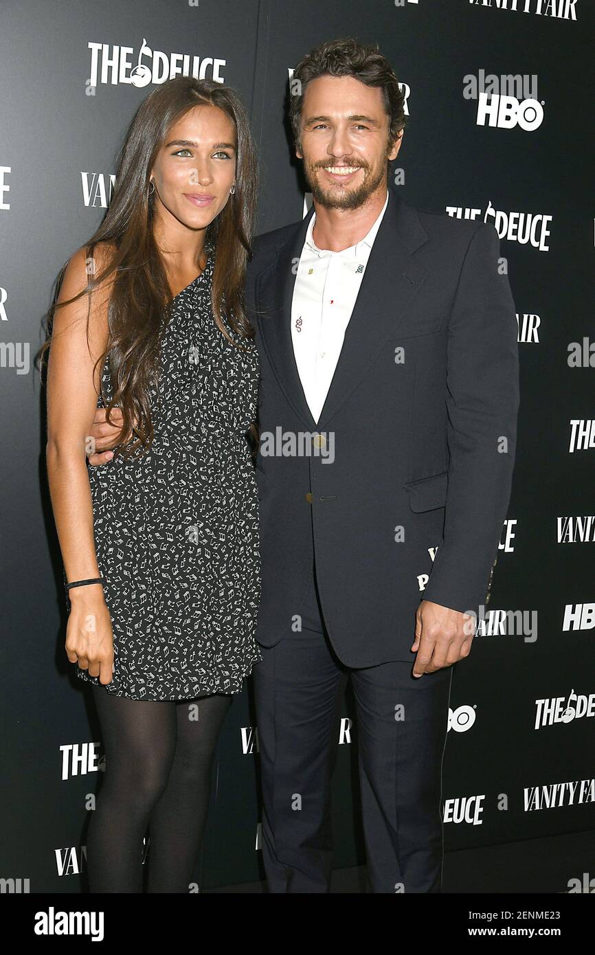 actor James Franco and girlfriend Isabel Pakzad attend the New York