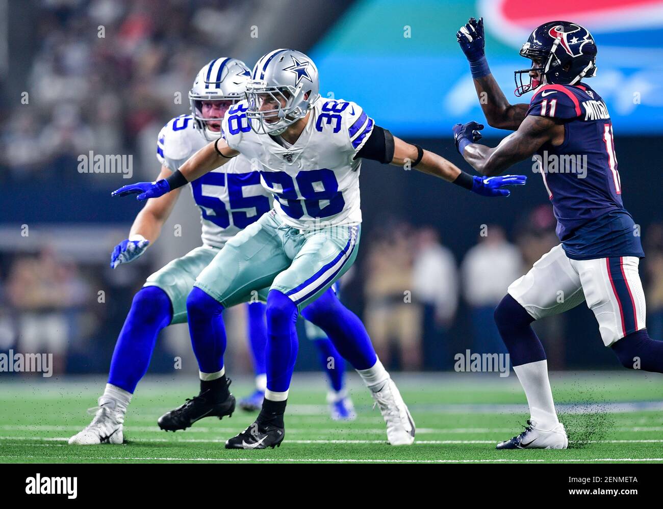 August 24th, 2019.Dallas Cowboys safety Jeff Heath (38) in action