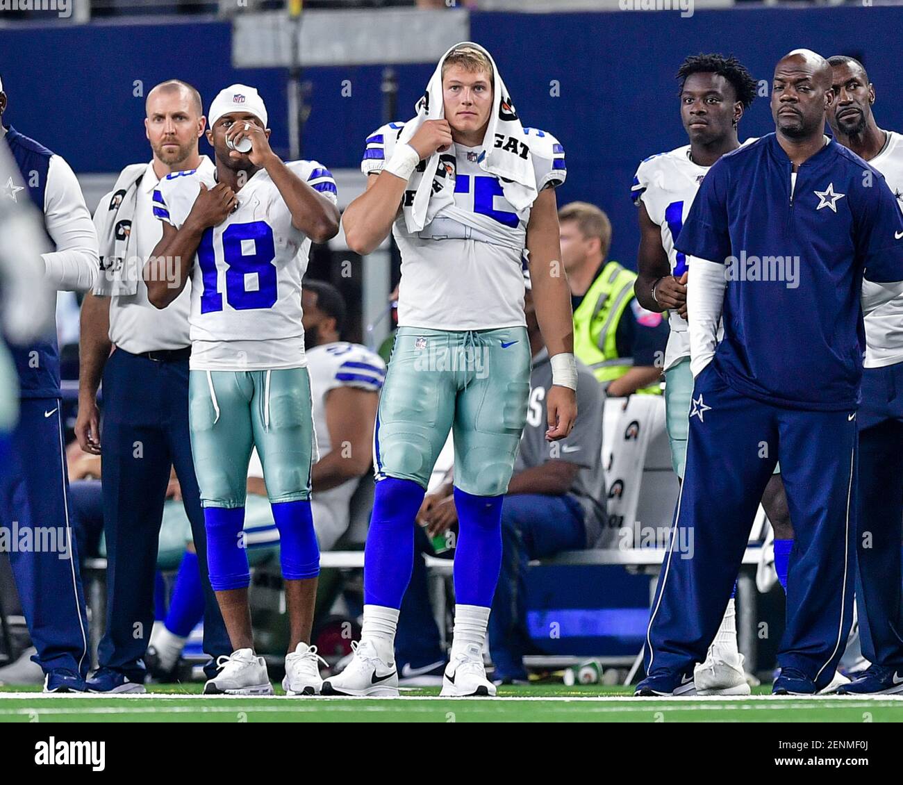 August 24th, 2019.Dallas Cowboys linebacker Leighton Vander Esch (55