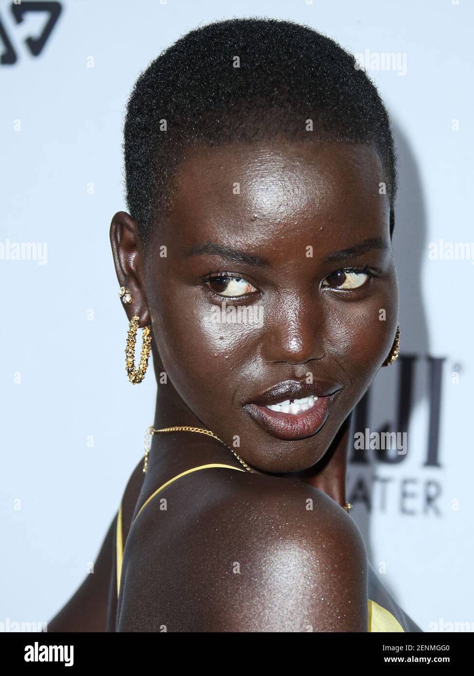MANHATTAN, NEW YORK CITY, NEW YORK, USA - SEPTEMBER 05: Model Adut ...